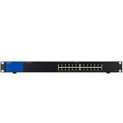 Linksys SMB LGS124P 24port POE+ 10/100/1000Mbps LAN nem menedzselhető Switch