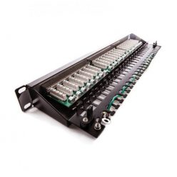   KE-Line Giga KOMPAKT 24port CAT5E árnyékolt patch panel RJ45/s