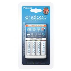   Panasonic Eneloop K-KJ55MCC40E akkumulátor gyorstöltő 4xAA