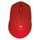 Logitech M330 Silent vezeték nélküli piros egér