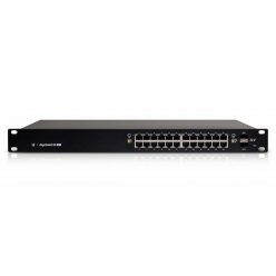   Ubiquiti EdgeSwitch 24xGigabit Ethernet port, 2xSFP port, PoE+, 19" Rackmount, 250W