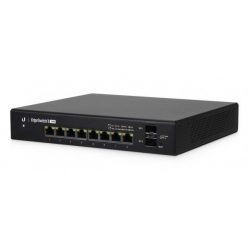   Ubiquiti EdgeSwitch, 8xGigabit Ethernet port, 2xSFP port, PoE+, 150W