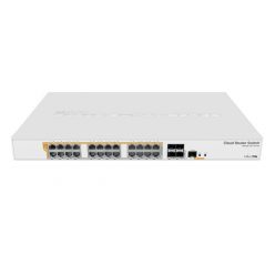   MikroTik CRS328-24P-4S+RM 24port GbE LAN PoE 4xSFP+ port Rackmount Cloud Router Switch