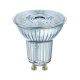 Osram Star PAR16 üveg ház/4,3W/350lm/2700K/GU10/230V/36fok/81lm/W LED spot izzó