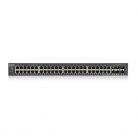 ZyXEL GS1920-48v2 48port GbE LAN 4port Gbe combo RJ45/SFP L2 menedzselhető switch