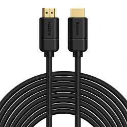   Baseus HDMI 2.0 kábel, 4K 30Hz, 3D, HDR, 18Gbps, 8m (fekete)