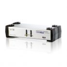 ATEN CS1742C-AT 2PC USB VGA Dual-View + Audio KVM Switch