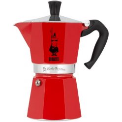   Bialetti 4943 Moka Express piros 6 személyes kotyogós kávéfőző