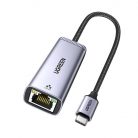 UGREEN CM483 USB-C RJ45 hálózati adapter (szürke)