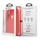 Ferrari SF iPhone XS MAX piros szilikon hátlap