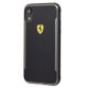 Ferrari SF Racing Shield iPhone XR fekete karbon hatású hátlap