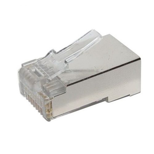 Rülstein RJ45 8P8C árnyékolt 100 db csatlakozó