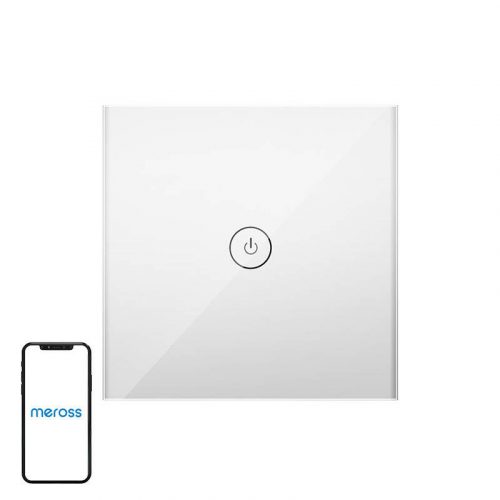 Smart Wi-Fi kétcsatornás fali kapcsoló Meross MSS550 EU (HomeKit)