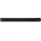 KE-Line RAB-FO-X47-SL Kihúzható patch panel, 1U, 24xSC, LC duplex, E2000 toldó számára