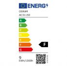 Osram Base matt műanyag búra/8,5W/806lm/2700K/E27/dobozos LED körte izzó 3 db