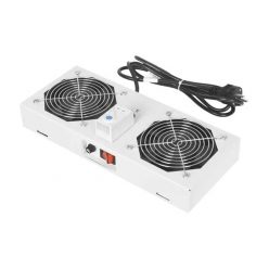   Legrand EC2VW 2 ventilátoros tetőventilátor és termosztát készlet Evoline fali szekrényhez