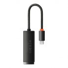 Baseus Lite sorozat USB-C - RJ45 hálózati adapter (fekete)