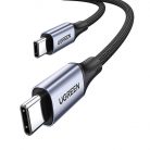 UGREEN US535 USB-C-USB-C kábel, 240W, 2m (fekete)