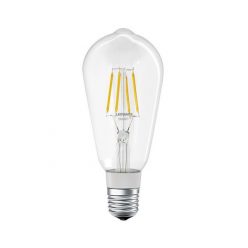   Ledvance Smart+ BT FIL edison fényforrás,DIM,6W 2700K E27 okostelefonnal,alkalmazással vezérelhető intelligens fényf.