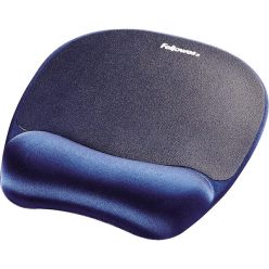   Fellowes 9172801 Memory Foam habtöltésű csuklótámaszos zafírkék egérpad