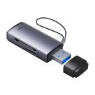 Baseus Lite Series SD/TF memóriakártya olvasó, USB (szürke)