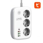 Smart Wi-Fi power strip LDNIO SEW3452, Tuya (white)