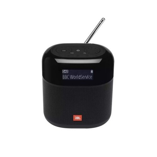 JBL TunerXL fekete hordozható Bluetooth FM/DAB rádiós hangszóró