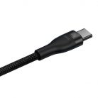 Baseus Flash 2 az 1-ben USB töltőkábel, USB-C - USB-C, 100W, 1.5m (fekete)