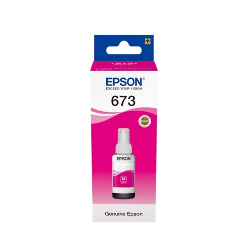 Epson C13T67334A T6733 70ml EcoTank kompatibilis magenta tintapalack