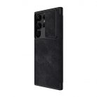 Nillkin Qin Leather Pro case for SAMSUNG S23 Ultra (black)