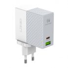 Wall charger LDNIO A2620C USB, USB-C 65W + USB-C - USB-C cable