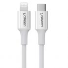 UGREEN 3A US171 Lightning USB-C kábel, 1,5m (fehér)