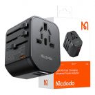 Universal wall charger Mcdodo EU/US/AU/UK CP-3471, PD 20W (black)