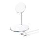 Choetech T581-F wireless charger with stand (white)