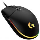 Logitech G203 Lightsync fekete gamer egér