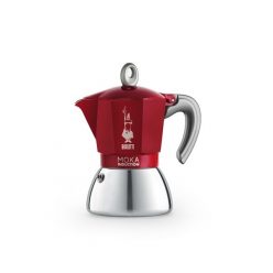   Bialetti Moka 6946 Induction piros 6 személyes indukciós kotyogós kávéfőző