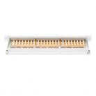 DIGITUS CAT6 24port 19" 1U kompakt szürke árnyékolt Patch Panel