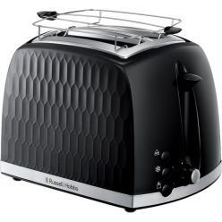   Russell Hobbs 26061-56/RH Honeycomb fekete 2 szeletes kenyérpirító