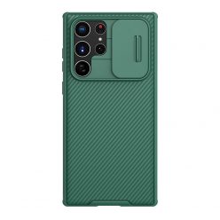   Nillkin CamShield Pro case for Samsung Galaxy S22 Ultra (deep green)