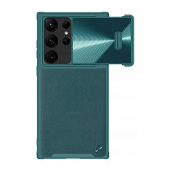   Nillkin CamShield Leather S case for Samsung Galaxy S23 Ultra (Exuberant Green)