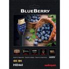 AudioQuest BlueBerry HDM18BLUE200 2m HDMI 2.1 kábel