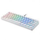 Motospeed CK61 RGB mechanikus billentyűzet (white)