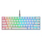 Motospeed CK61 RGB mechanikus billentyűzet (white)