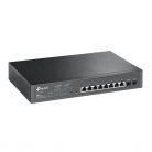 TP-Link TL-SG2210MP JetStream 8xGbE PoE+ LAN 2xGbE SFP port smart menedzselhető PoE+ switch