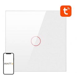   Smart Light Switch ZigBee Avatto LZTS02-EU-W1 1 Way No Neutral TUYA (white)