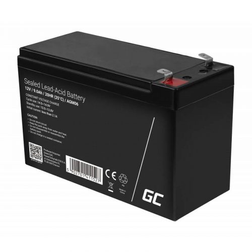 Rechargeable battery AGM 12V 9Ah Maintenancefree for UPS ALARM