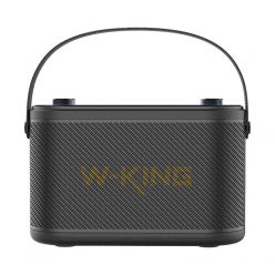   Wireless Bluetooth Speaker W-KING H10 120W + 2 microphones (black)