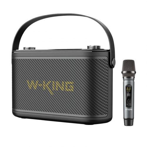 Wireless Bluetooth Speaker W-KING H10 S 80W + microphone (black)