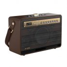 Wireless Bluetooth Speaker W-KING K6L 120W + 2 microphones (brown)