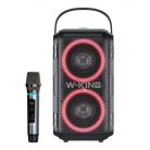 Wireless Bluetooth Speaker W-KING T9 60W (black) + microphone